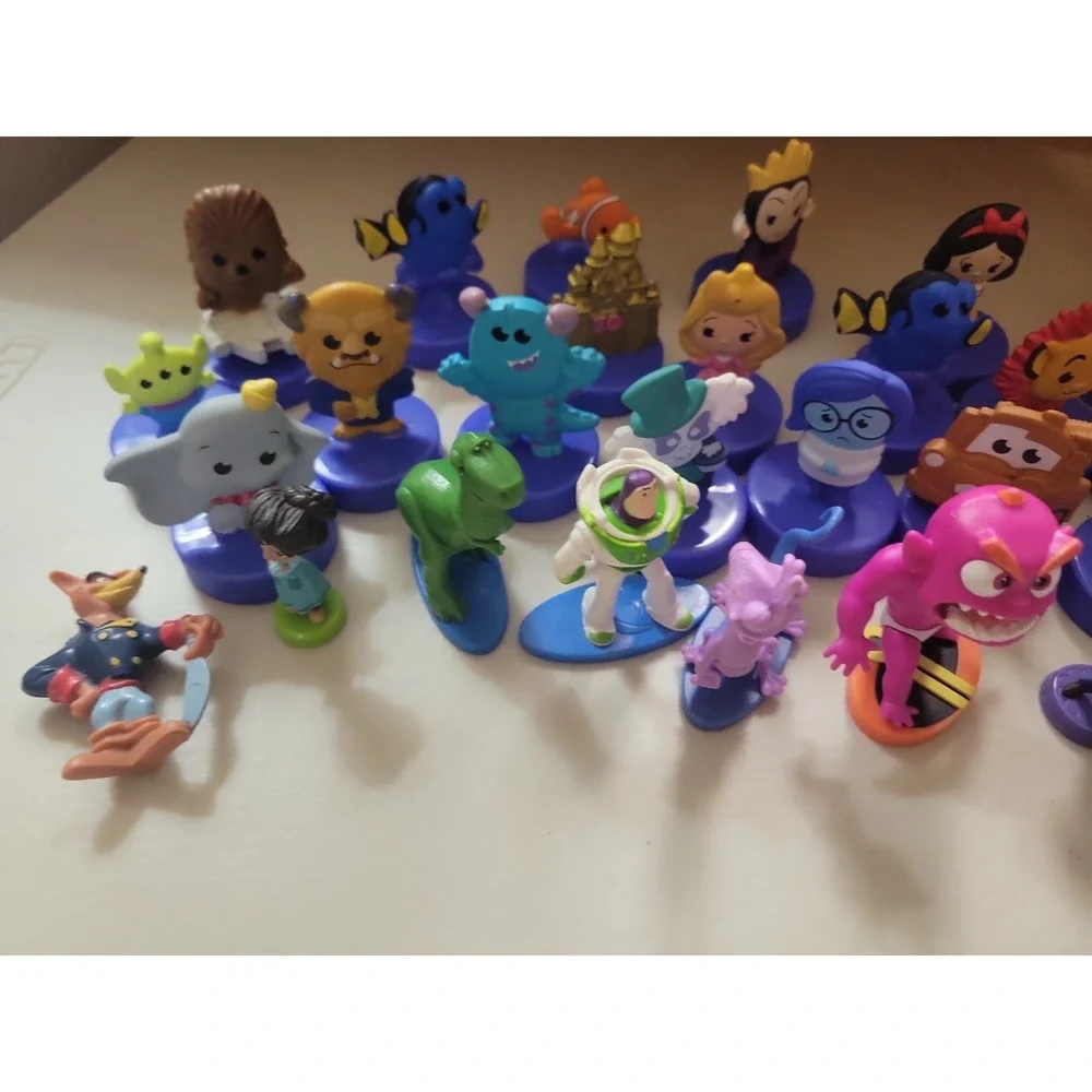 Disney 2023 100th Anniversary McDonald's Happy Meal Toys etc.. Cake toppers